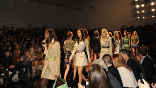 Burberry's Collection More Noteworthy Than A Model Wipeout